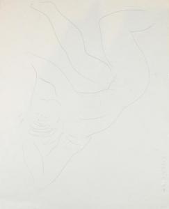 JIRI Kovarik 1932-1994,Woman Laying,1967,Clars Auction Gallery US 2020-09-12