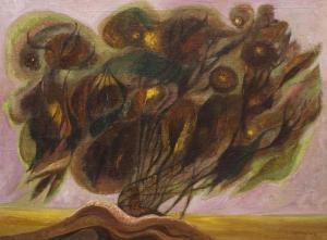 JIRINA Klimentova 1932-1997,Tempest in Landscape,1970,Palais Dorotheum AT 2013-09-21