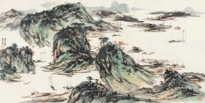 JIYUAN YAN 1901-2011,LANDSCAPE,China Guardian CN 2016-06-18