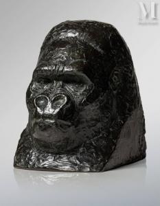 JOACHIM Jean 1905-1990,Tête de gorille,Millon & Associés FR 2024-03-16