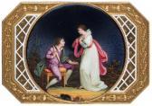 JOANIN FRANCOIS 1800,Courtier and a lady,Shapiro Auctions US 2016-03-12