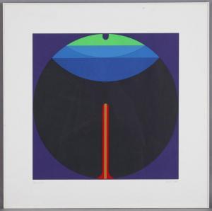JOBIN Arthur 1927-2000,Sérigraphie couleur,Piguet CH 2014-03-10
