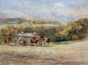 JOBLING Robert 1841-1923,Ploughing the Fields,David Duggleby Limited GB 2023-12-08