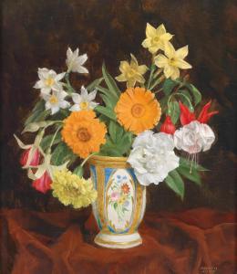 JOBST Josef 1900,Bouquet of flowers,Palais Dorotheum AT 2014-03-11