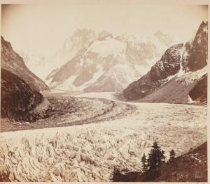 JOGUET Gabriel,Vallée de Chamonix, Mer de glace,1860,Millon & Associés FR 2012-03-06