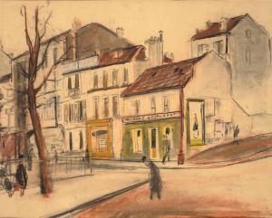 johani andrus 1906-1941,Pariisi vaade,1937,Baltic EE 2010-11-11