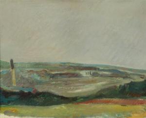 JOHANNESSEN Arne 1908-1998,Landscape,1953,Bruun Rasmussen DK 2021-11-23