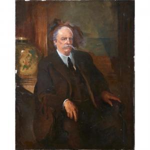 JOHANSEN John Christian 1876-1964,Portrait of a Gentleman,1927,Clars Auction Gallery US 2022-03-26