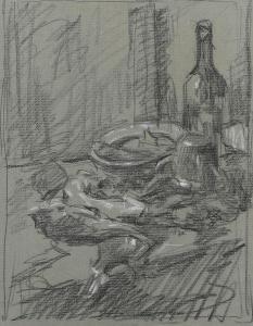JOHANSEN Viggo 1851-1935,Still life with fish,Bruun Rasmussen DK 2024-03-25
