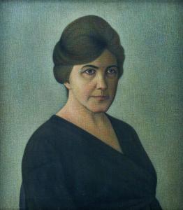 JOHANSSON Stefan 1876-1955,\”Fru Matsson\”,1922,Uppsala Auction SE 2021-06-15