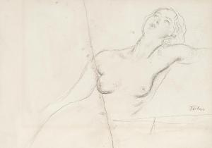 John Augustus 1878-1961,Female nude,Christie's GB 2012-02-08