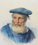 JOHN DRUMMOND 1802-1889,Portrait of a fisherman,1884,Clevedon Salerooms GB 2023-01-26