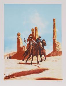 JOHN DUILLO 1928-2003,The Getaway,1980,Ro Gallery US 2023-05-13