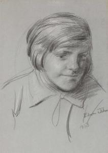 JOHN Edwin 1905-1978,PORTRAIT OF A GIRL,1933,Sworders GB 2019-10-22