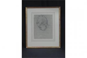JOHN Edwin 1905-1978,"Sketch of a Young Girl",Peter Francis GB 2015-05-20
