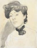 JOHN Gwendolen 1876-1939,Portrait of a Lady,1909/10,Christie's GB 2011-05-26