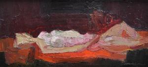 JOHNS EWART 1900-1900,Nude on Red Rug 1959,Rogers Jones & Co GB 2018-03-24