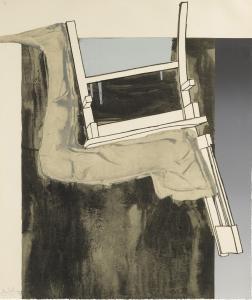 JOHNS Jasper 1930,Leg and Chair, from Fragment-According to What (UL,1971,Sotheby's GB 2024-04-19