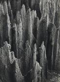 Johns John 1921-2005,Soil Erosion - Earth Pinnacles in the Harper Valley,1976,Webb's NZ 2020-04-16