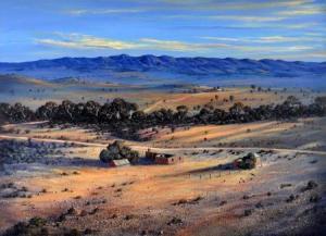 JOHNS STANLEY 1900-1900,South from Belton, Far North South Australia,1984,Elder Fine Art 2011-12-01
