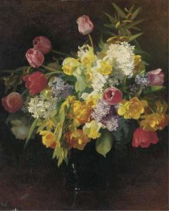 JOHNSON Barbara Wallace 1800-1900,Tulips,Christie's GB 2004-02-19