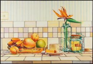JOHNSON Gregory 1955,Still Life with Fruit,1991,Susanin's US 2018-01-17