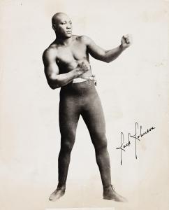 JOHNSON JACK,Portrait of The First Black World Heavyweight Cham,Swann Galleries US 2022-04-14