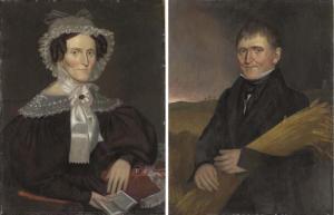 JOHNSON James E 1810-1858,Pair of Portraits: A Lady and a Gentleman,Christie's GB 2004-01-15