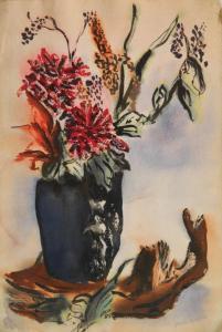 JOHNSON James 1900-1900,Floral Still-Life,1955,Rachel Davis US 2017-03-25
