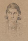 JOHNSON Margaret Kennard 1900-1900,PORTRAIT,1930,GFL Fine art AU 2016-06-01