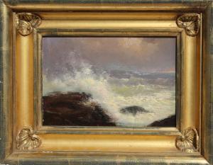 JOHNSON Marshall 1850-1921,CRASHING WAVES (SEASCAPE),Ro Gallery US 2023-08-11