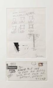 JOHNSON Ray 1927-1994,Buddha University (How to draw a daisy stalactite),1982,Christie's 2013-03-12