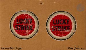 JOHNSON Ray 1927-1994,Lucky - Two Distressed Luckys,1960,Ader FR 2024-04-04