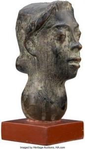 JOHNSON Sargent Claude 1888-1967,Head of a Woman,1938,Heritage US 2022-05-10