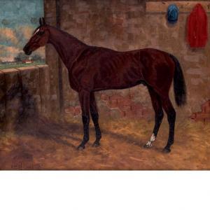 JOHNSON William 1800-1900,Horse in a Stable,1905,William Doyle US 2010-12-07