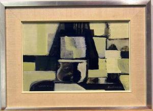 JOHNSSON Gunnar 1917,Komposition.,Auktionskompaniet SE 2008-02-25
