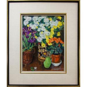JOHNSTON Frances Anne 1910-1987,MIXED FLOWERS,Waddington's CA 2023-12-14