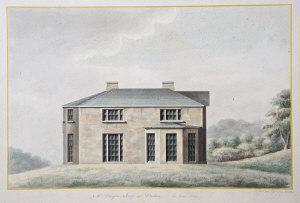 JOHNSTON francis,Mr. Bligh's Lodge at Brittas, The East Front,1801,Adams IE 2009-10-06