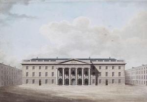 JOHNSTON francis,the proposed General Post Office, Dublin 1814,Adams IE 2016-12-07