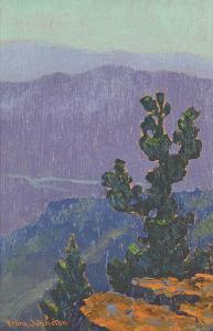 JOHNSTON Franz Hans 1888-1949,Algoma Canyon,1919,Levis CA 2024-04-21