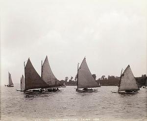 JOHNSTON John S 1839-1899,Catboats,1890,Bonhams GB 2011-11-16