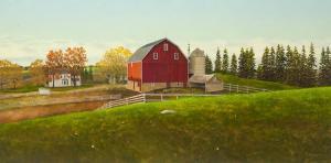 JOHNSTON Walt 1932,Red Barn,Altermann Gallery US 2015-12-12