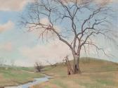 JOHNSTON William Miles 1893-1974,A GALLOWAY TREE IN WINTER,McTear's GB 2014-05-15