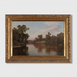 JOHNSTONE Henry James 1835-1907,The Goulburn River,1881,Bonhams GB 2023-08-29