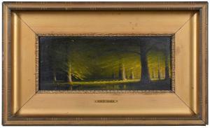 JOINER Harvey 1852-1932,Untitled (Sunlit Beeches),Brunk Auctions US 2023-07-15