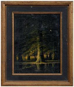 JOINER Harvey 1852-1932,Wooded landscape,Brunk Auctions US 2010-02-20