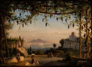 JOINVILLE Antoine Edmond 1801-1849,Veduta di Napoli,Bertolami Fine Arts IT 2023-11-23