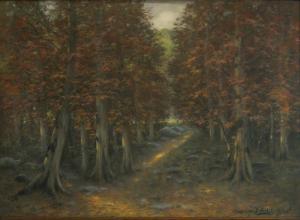 JOLIET Auguste 1800-1800,Paysages de sous-bois é l'automne,Millon & Associés FR 2008-04-16