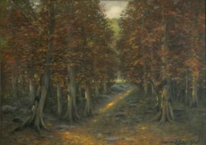 JOLIET Auguste 1800-1800,Paysages de sous-bois é l'automne,1913/14,Millon & Associés FR 2008-11-07