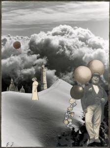 JONAS GENJA 1895-1983,Surrealistic photo collage,Galerie Bassenge DE 2010-06-03